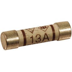 Masterplug 13 Amp Fuse, 4Pk