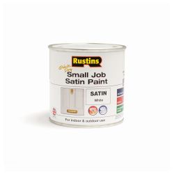 Rustins Small Jobs White Satin 250Ml Q/D
