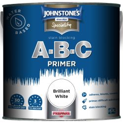Johnstone's Abc Primer White 2.5Ltr