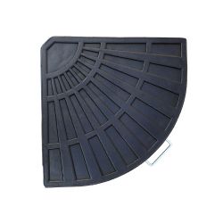 Offset Resin Parasol Base Black 14kg