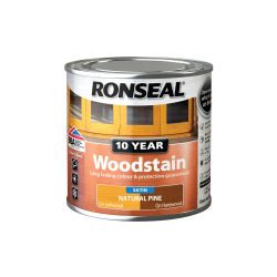Ronseal 10 Year Woodstain Natural Pine 250Ml
