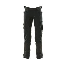 Mascot Advanced Trousers with Kneepad Pockets Black