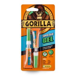 Gorilla 2 x 3gm Super Glue Gel