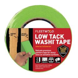Fleetwood 1" Low Tack Washi Tape