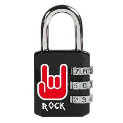 Master Lock 30mm Combination Padlock - Rock Design