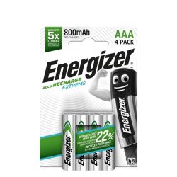 Energizer Recharge Pre-Charged 4 Pack