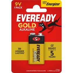 Eveready Alkaline Gold 9V 1 Pack