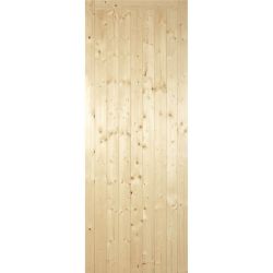 Framed Ledged and Braced 80" x 32" x 44mm Utility Door