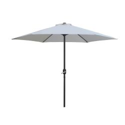 Aluminium & Steel Parasol Cream 2.7m