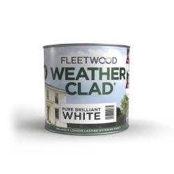 Fleetwood 1 Litre Weatherclad Brilliant White