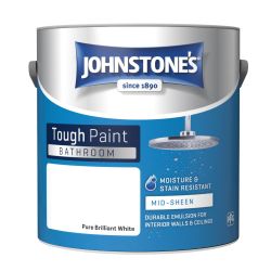 Johnstone's Bathroom Paint Brilliant White 2.5 Litre