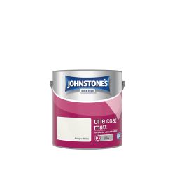 Johnstone's One Coat Paint Antique White 2.5 Litre