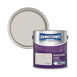 Johnstone's Washable Paint China Clay 2.5 Litre