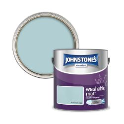 Johnstone's Washable Paint New Duck Egg 2.5 Litre