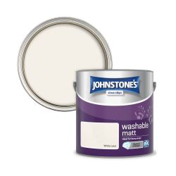 Johnstone's Washable Paint White Lace 2.5 Litre