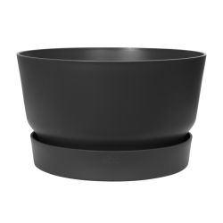Greenville Bowl Planter Living Black 33cm