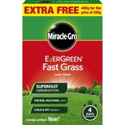 Evergreen Fast Grass Seed 420g+15%