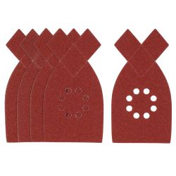 Stanley 80G Multi Sanding Sheet - 5 Piece