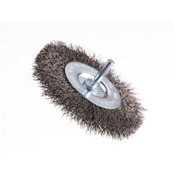 Stanley 100mm Crimped Steel Wire Wheel