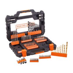Black+Decker 104 Piece Drill Driver Set