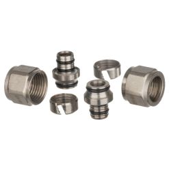 Pro Plumb Pack 2 Compression Port Connector Cores