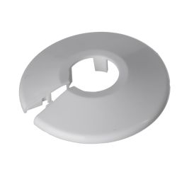 Pro Plumb 28Mm White 1 Piece Pipe Rosette