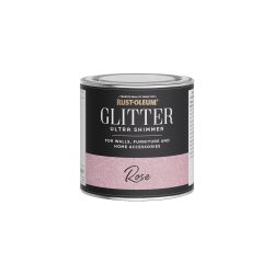 Rust-Oleum Ultra Shimmer Glitter Paint Rose 250ml