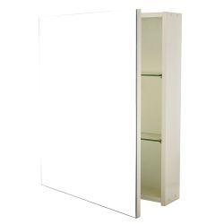 Tema Novara Single Door Bathroom Cabinet White