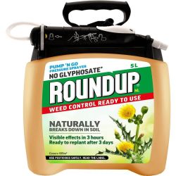 Roundup Natural Pump & Go 5L