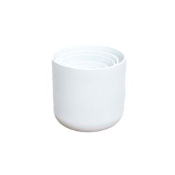 Lisbon Planter White 14cm  