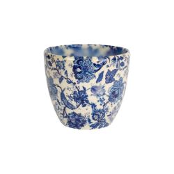 Monza Vintage Planter 17Cm Blue
