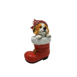 Dog In Boot 19cm Red
