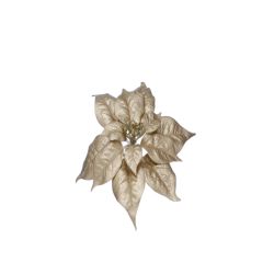 Leather Pick 28cm Gold