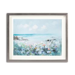 Framed Seascape 40X50Cm Hand-Painted Finish