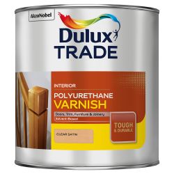 Dulux Trade Polyurethane Satin Varnish 2.5L
