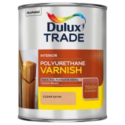 Dulux Trade Polyurethane Satin Varnish 1L