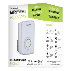 Lloytron 32 Melody Plug-In Chime Receiver White