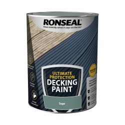 Ronseal Ultimate Protection Decking Paint Sage 5L