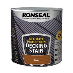 Ronseal Ultimate Protection Decking Stain Cedar 2.5L