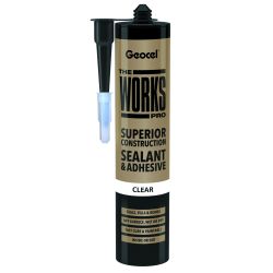 Geocel The Works Pro Clear 290Ml