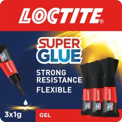 Loctite Super Glue Power Gel Mini Trio 1g x 3