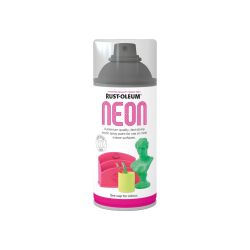 Rust-Oleum Neon Yellow Spray Paint 150Ml