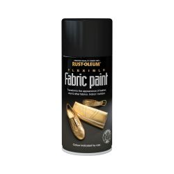 Rust-Oleum Flexible Fabric Paint Black 150Ml