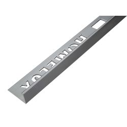 HOMELUX 10MM GUN METAL GREY METAL TILE TRIM 2.5M