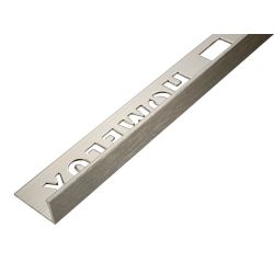 HOMELUX 10MM CHAMPAGNE METAL TILE TRIM 2.5M