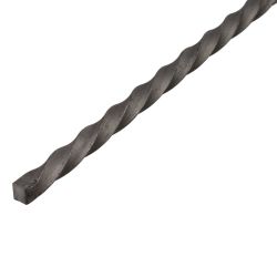 Steel Twisted Rod Raw