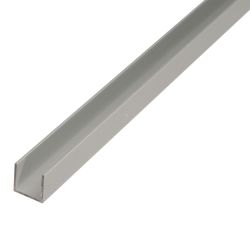 U Profile Alu Silver