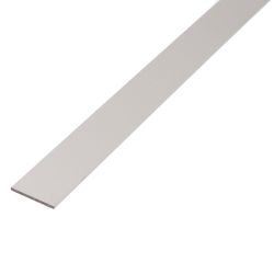 Flat Bar Alu Silver