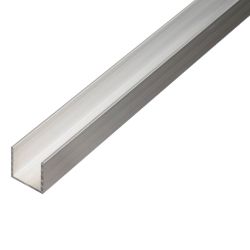 U Profile Alu Bright