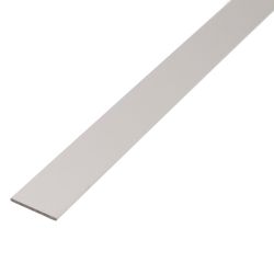 Flat Bar Alu Silver
